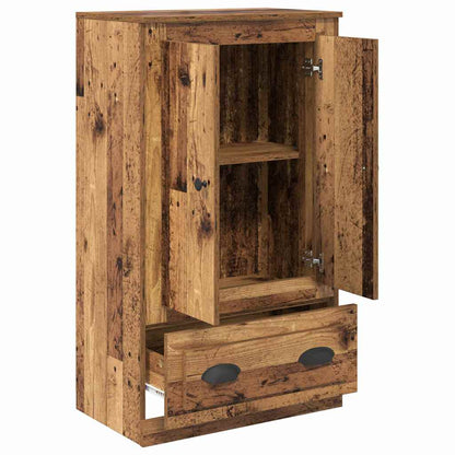 Highboard Old Wood 60 x 35.5 x 103.5 cm Engineered Wood