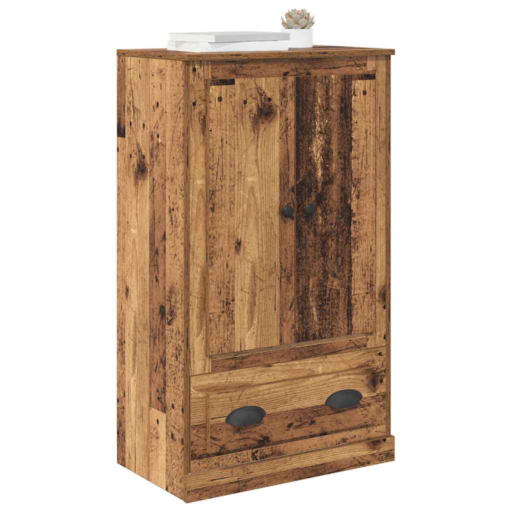 Highboard Old Wood 60 x 35.5 x 103.5 cm Engineered Wood