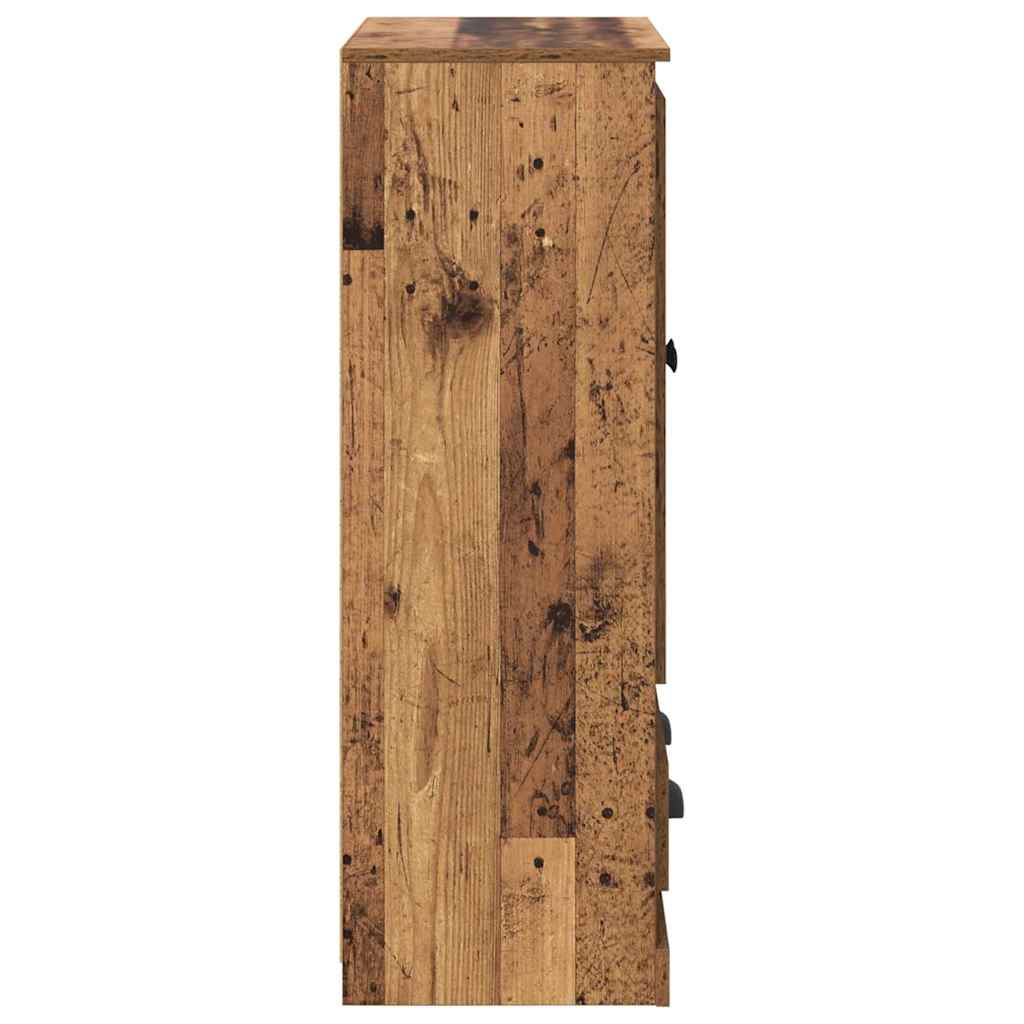 Highboard Old Wood 60 x 35.5 x 103.5 cm Engineered Wood
