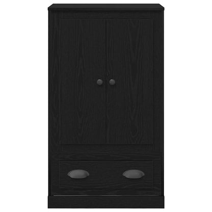 Highboard Black Oak 60 x 35.5 x 103.5 cm Engineered Wood