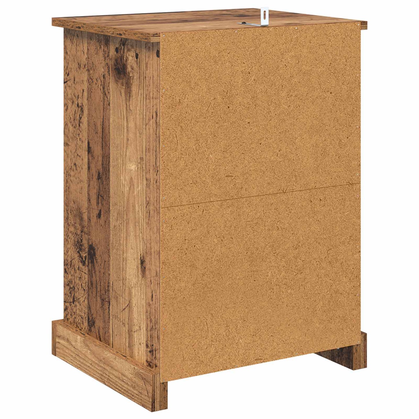 Bedside Cabinet 2 pcs Old Wood 36 x 43 x 60 cm Engineered Wood