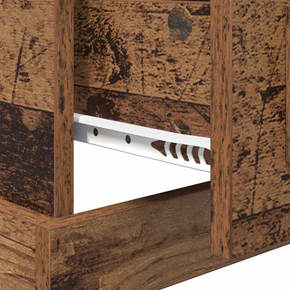 Bedside Cabinet Old Wood 50 x 50 x 60 cm Engineered Wood
