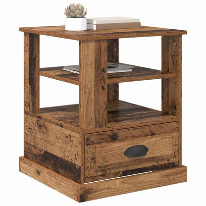 Bedside Cabinet Old Wood 50 x 50 x 60 cm Engineered Wood