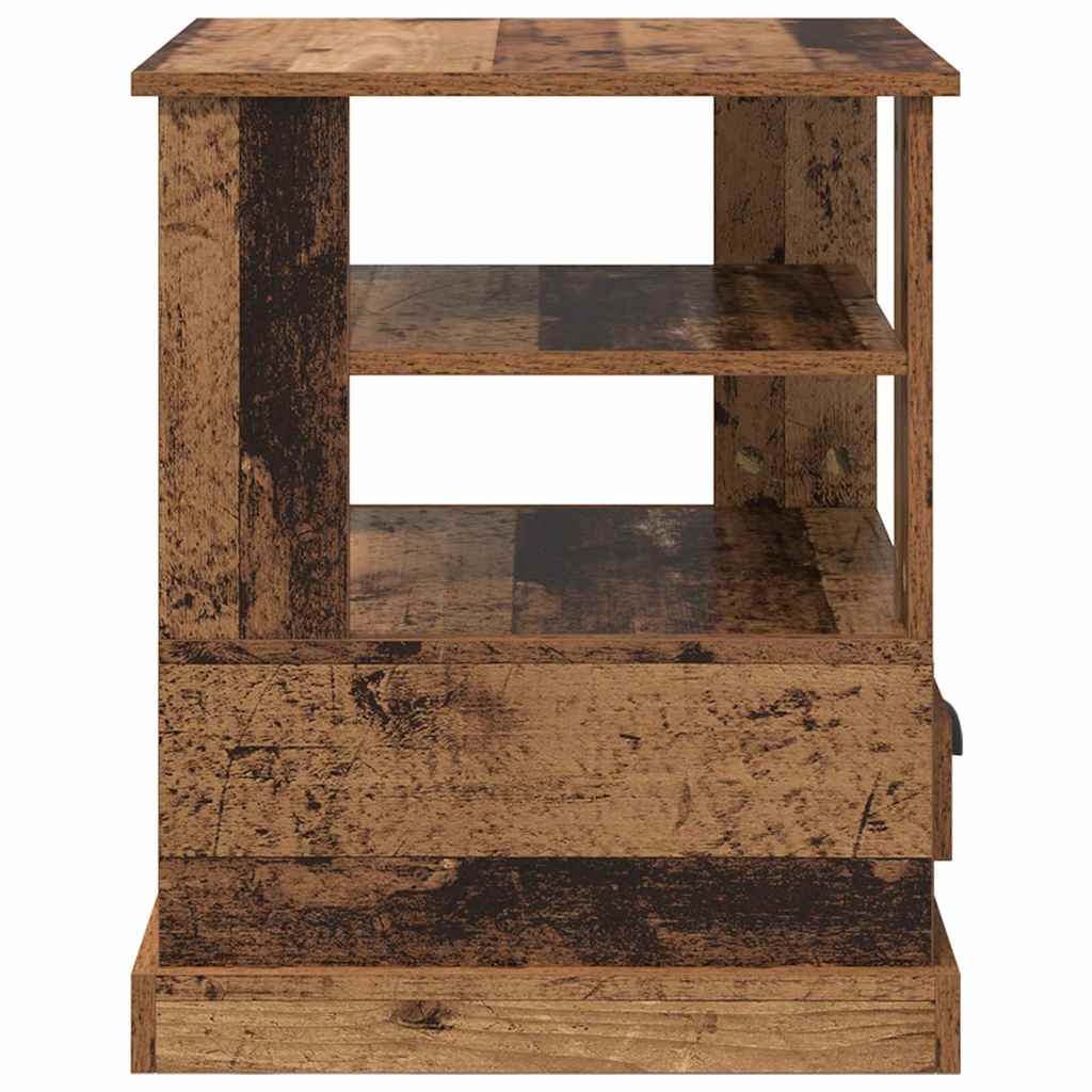 Bedside Cabinet Old Wood 50 x 50 x 60 cm Engineered Wood