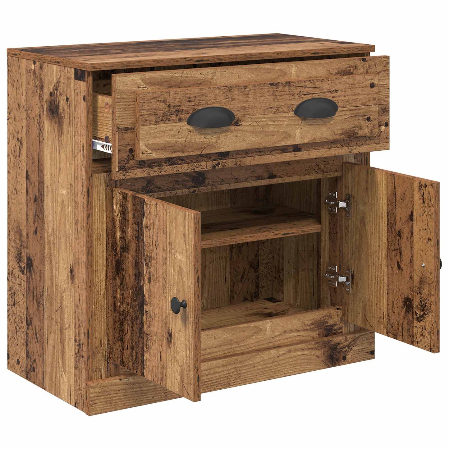 Highboard Old Wood 70 x 35.5 x 67.5 cm Engineered Wood