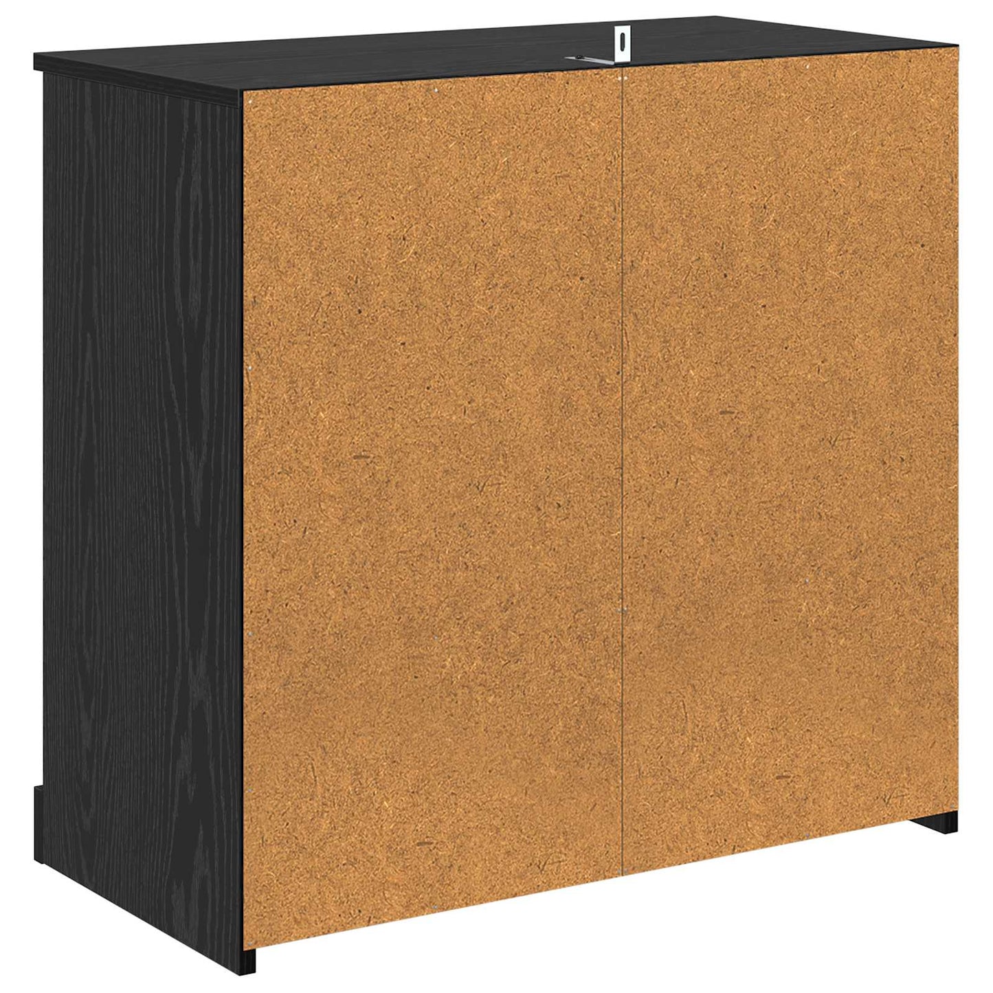 Highboard Black Oak 70 x 35.5 x 67.5 cm Engineered Wood