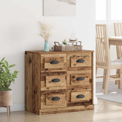 Sideboard Old Wood 70 x 35.5 x 67.5 cm Engineered Wood