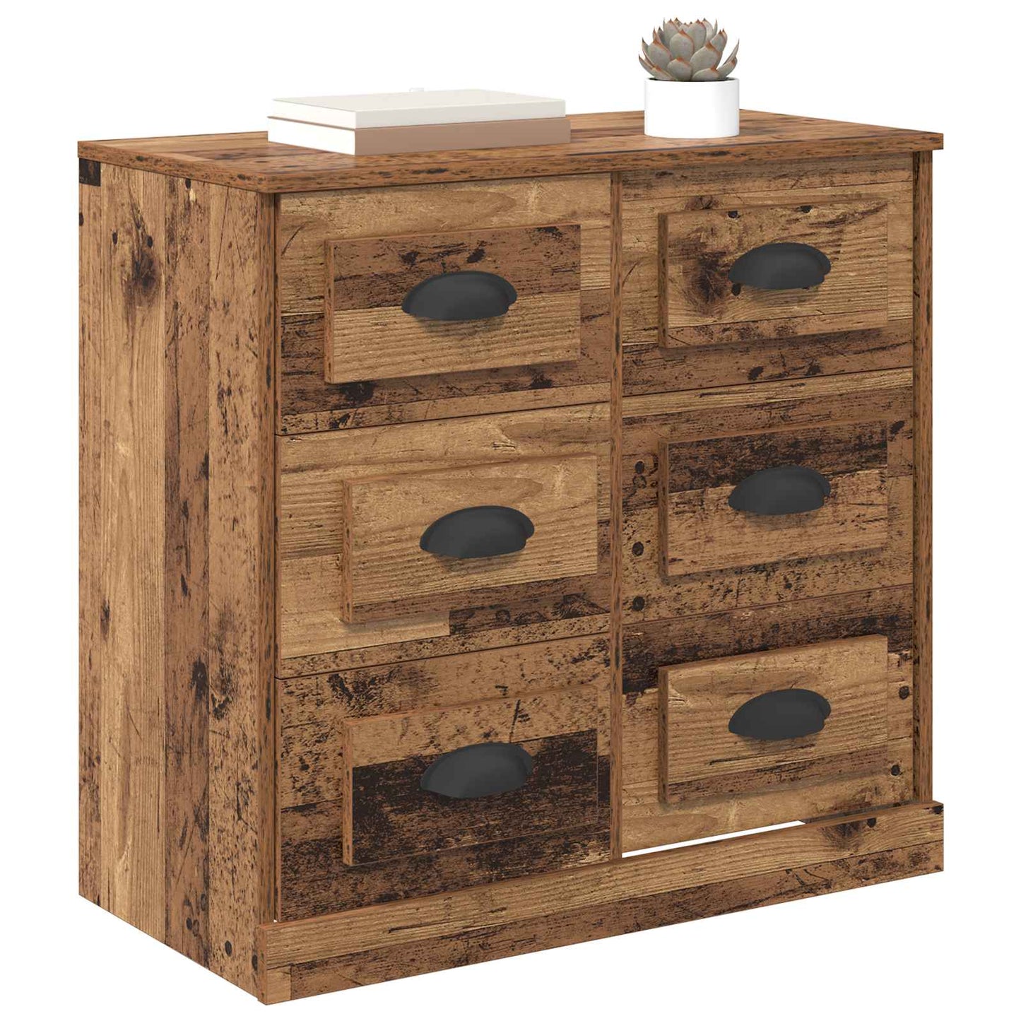 Sideboard Old Wood 70 x 35.5 x 67.5 cm Engineered Wood