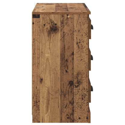 Sideboard Old Wood 70 x 35.5 x 67.5 cm Engineered Wood