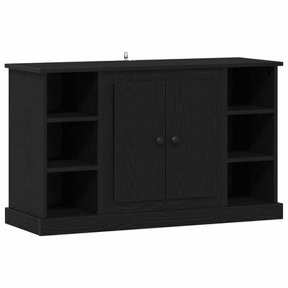 Sideboard Black Oak 100 x 35.5 x 60 cm Engineered Wood