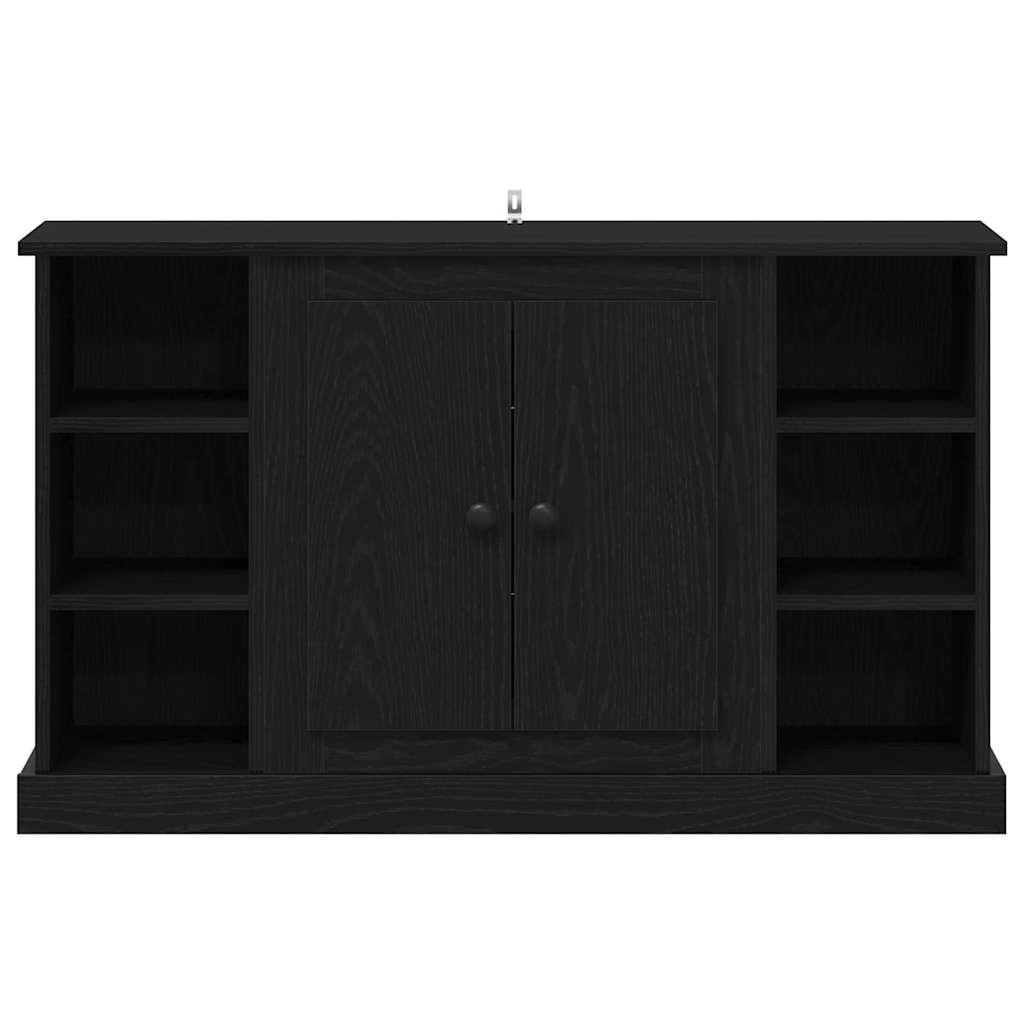 Sideboard Black Oak 100 x 35.5 x 60 cm Engineered Wood