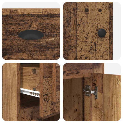 Side Cabinet Old wood 40 x 50 x 75 cm Engineered wood