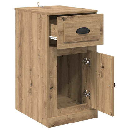 Side Cabinet 40 x 50 x 75 cm Engineered Wood Artisan Oak