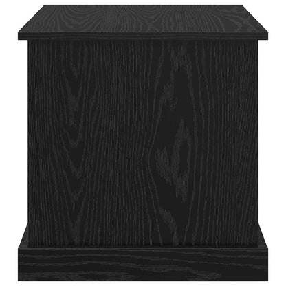 Coffee Table 3 pcs Black Oak 48 x 45 x 45 cm Engineered Wood