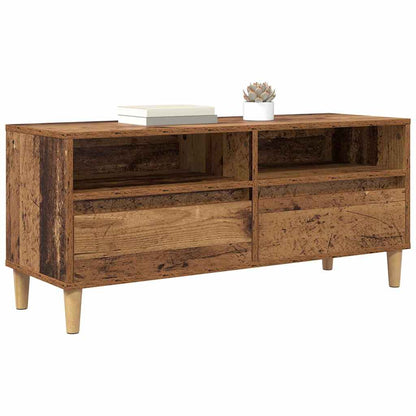 TV Cabinet Old Wood 100 x 34.5 x 44.5 cm Engineered Wood