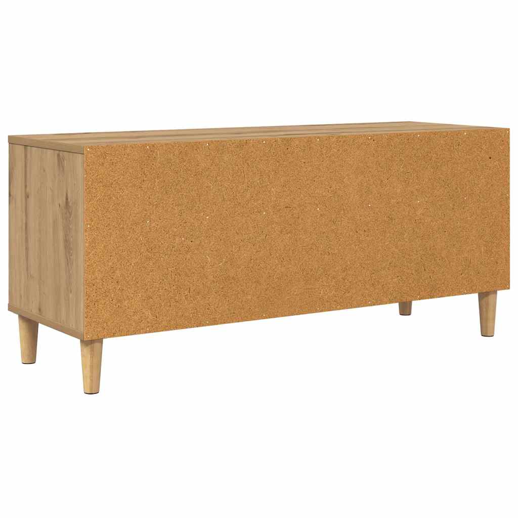 TV Cabinet Artisan Oak 100 x 34.5 x 44.5 cm Engineered Wood