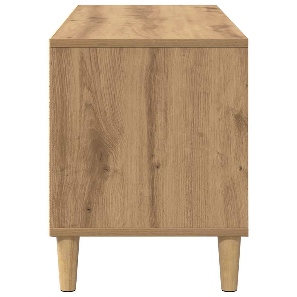 TV Cabinet Artisan Oak 100 x 34.5 x 44.5 cm Engineered Wood