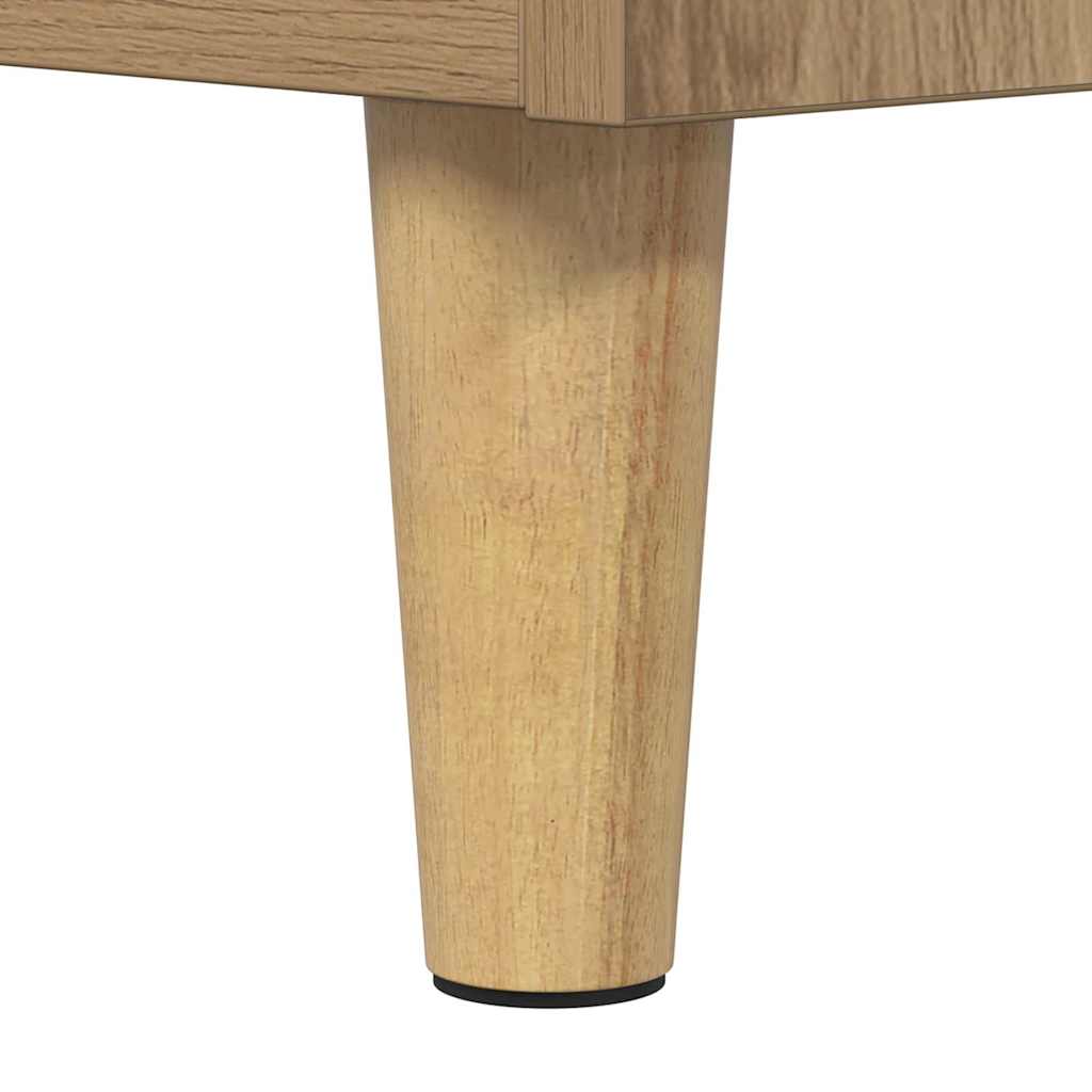 Record Cabinet Artisan Oak 121 x 38 x 48 cm Engineered Wood