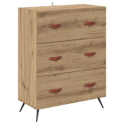 Chest of Drawers Artisan Oak 69.5 x 34 x 90 cm Engineered Wood