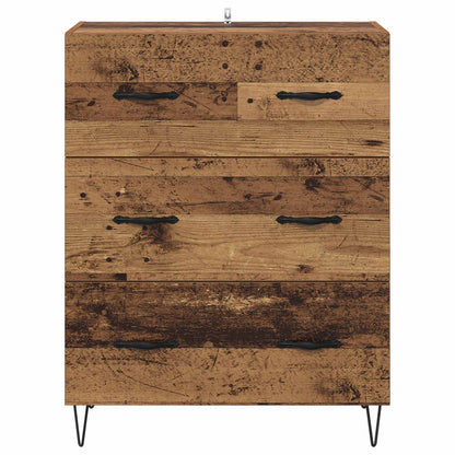 Sideboard Old Wood 69.5 x 34 x 90 cm Engineered Wood and Iron