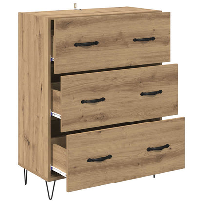 Sideboard with Drawer Artisan Oak 69.5 x 34 x 90 cm