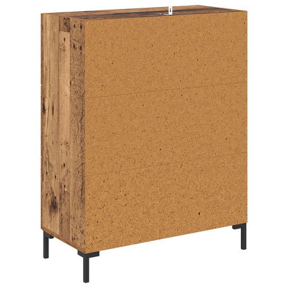 Sideboard Old Wood 69.5 x 34 x 90 cm Engineered Wood and Iron