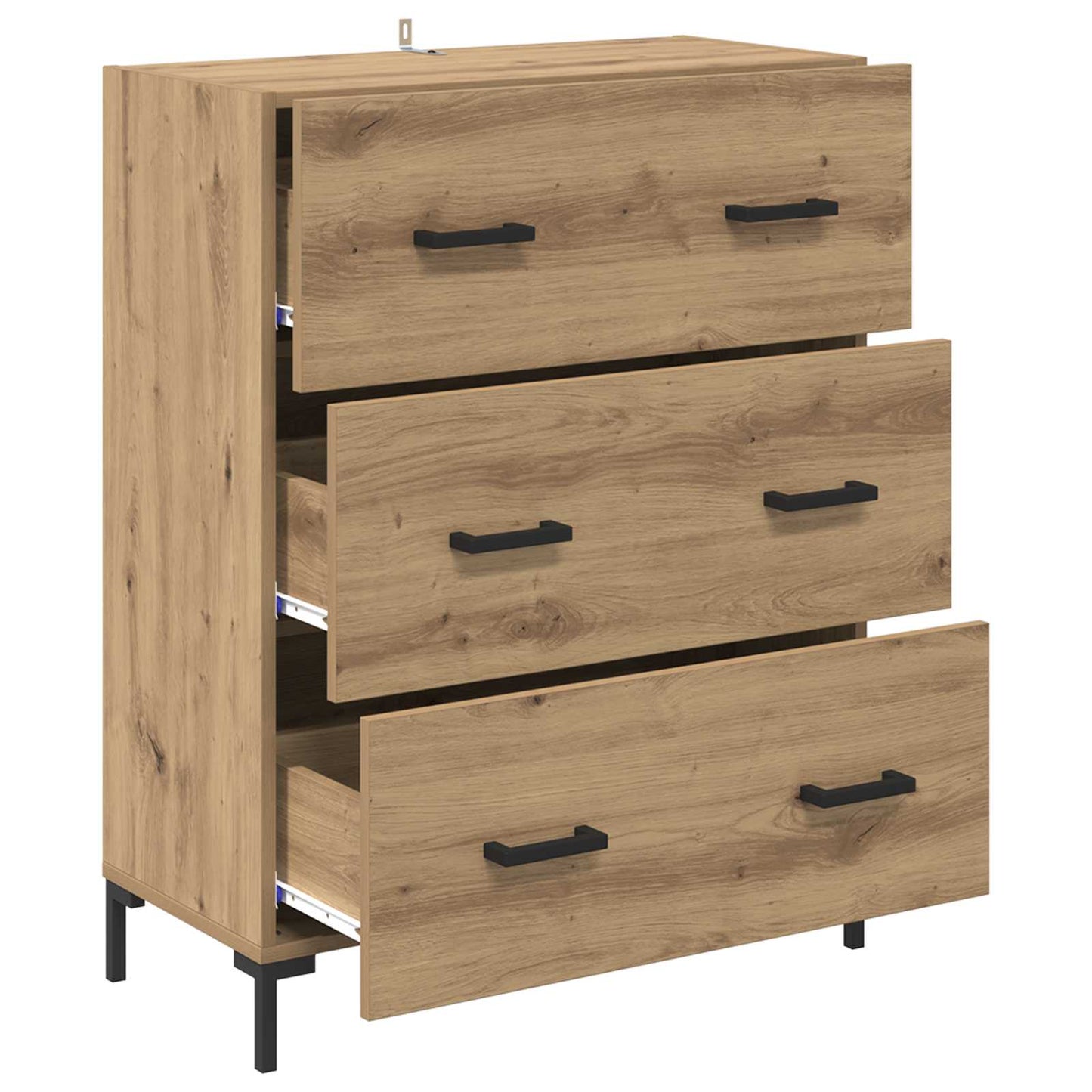 Sideboard with Drawer Artisan Oak 69.5 x 34 x 90 cm