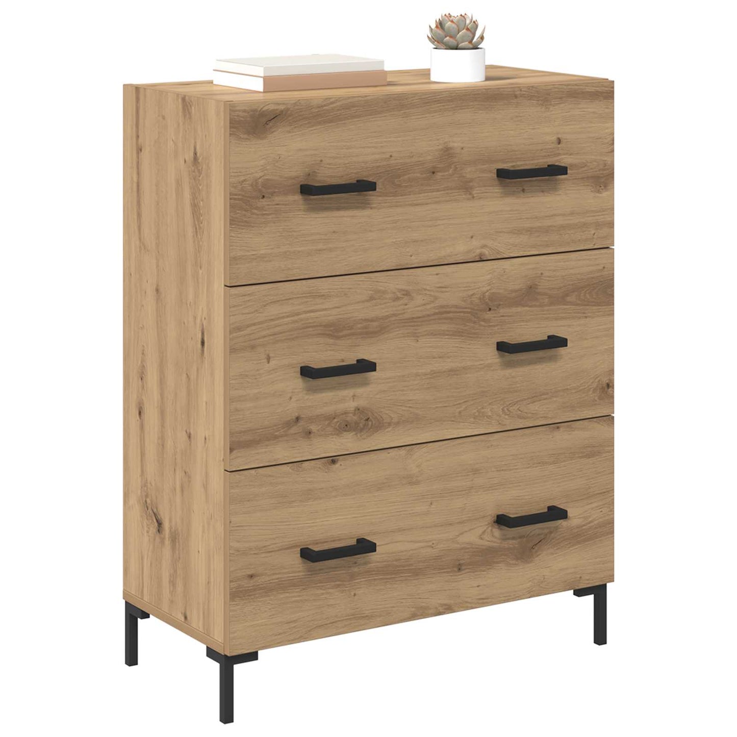 Sideboard with Drawer Artisan Oak 69.5 x 34 x 90 cm