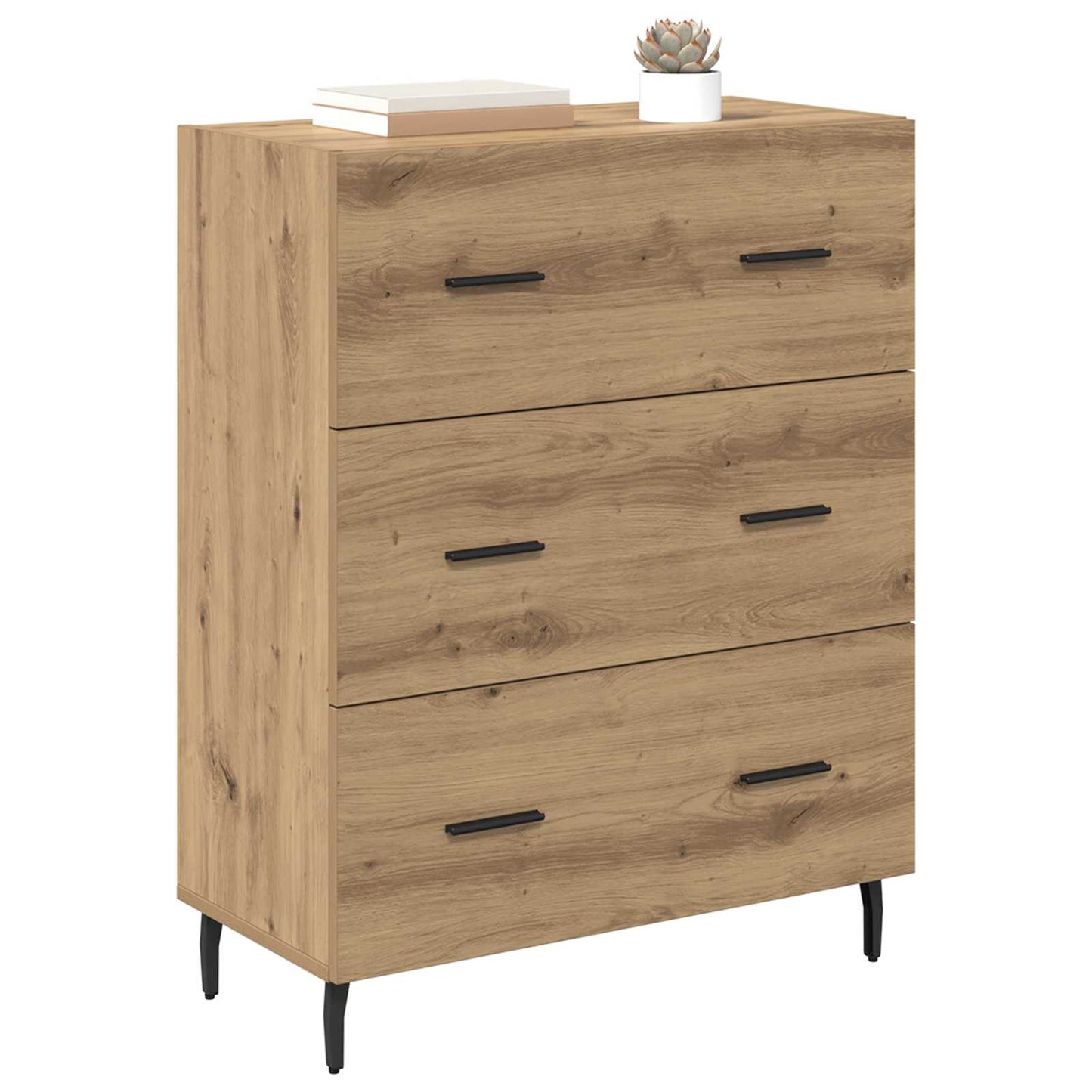 Sideboard with Drawer Artisan Oak 69.5 x 34 x 90 cm