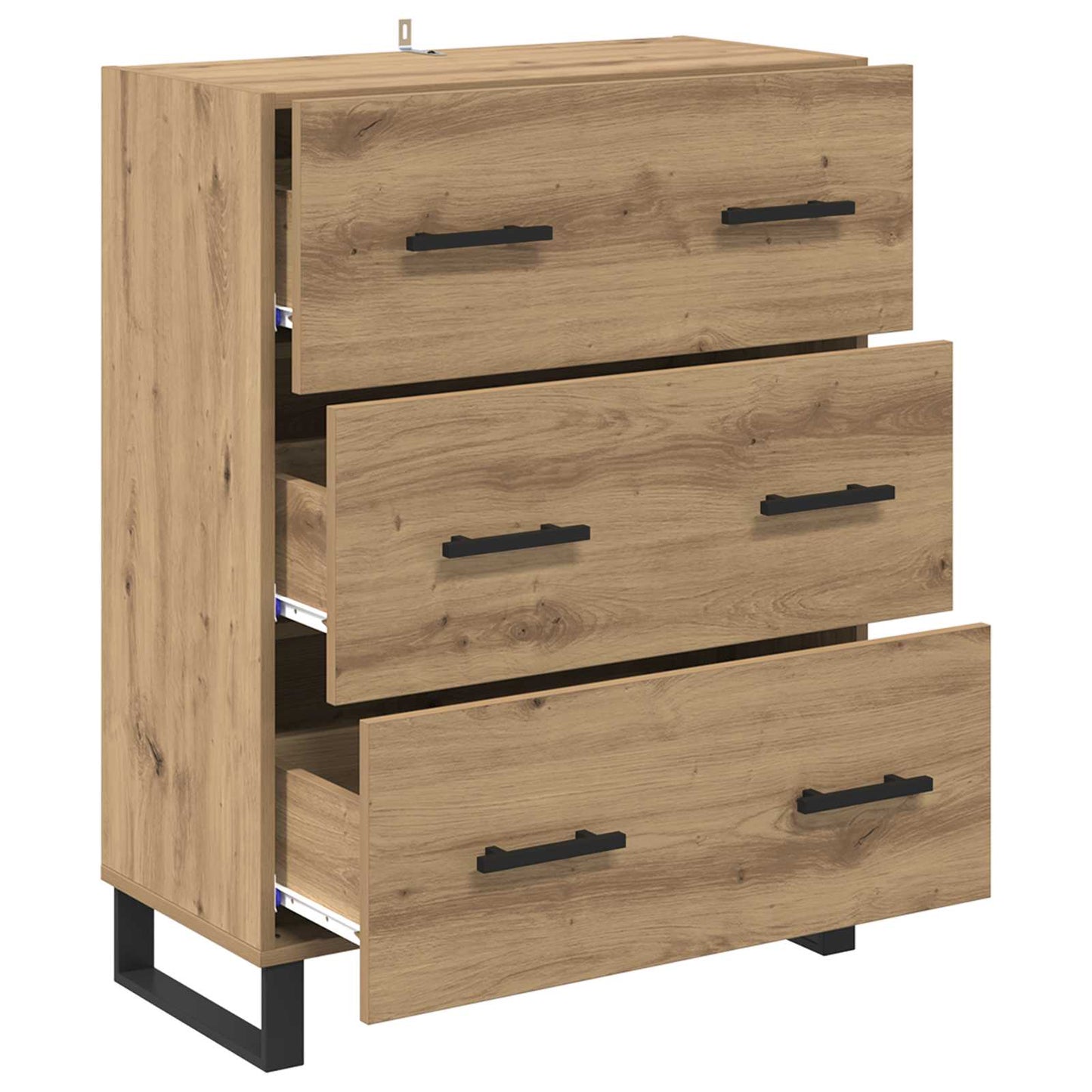 Sideboard with Drawer Artisan Oak 69.5 x 34 x 90 cm