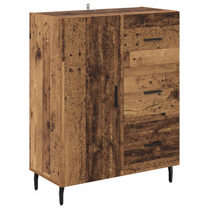 Sideboard Old Wood 69.5 x 34 x 90 cm Engineered Wood and Iron
