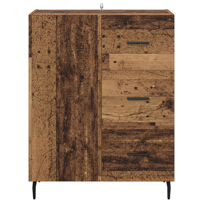 Sideboard Old Wood 69.5 x 34 x 90 cm Engineered Wood and Iron