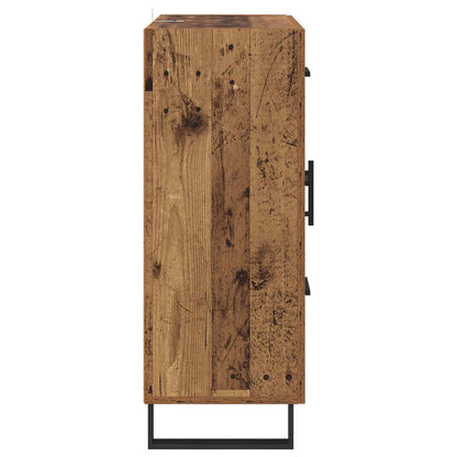 Sideboard Old Wood 69.5 x 34 x 90 cm Engineered Wood and Iron