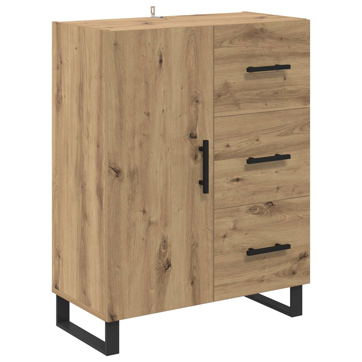 Sideboard with Drawer Artisan Oak 69.5 x 34 x 90 cm