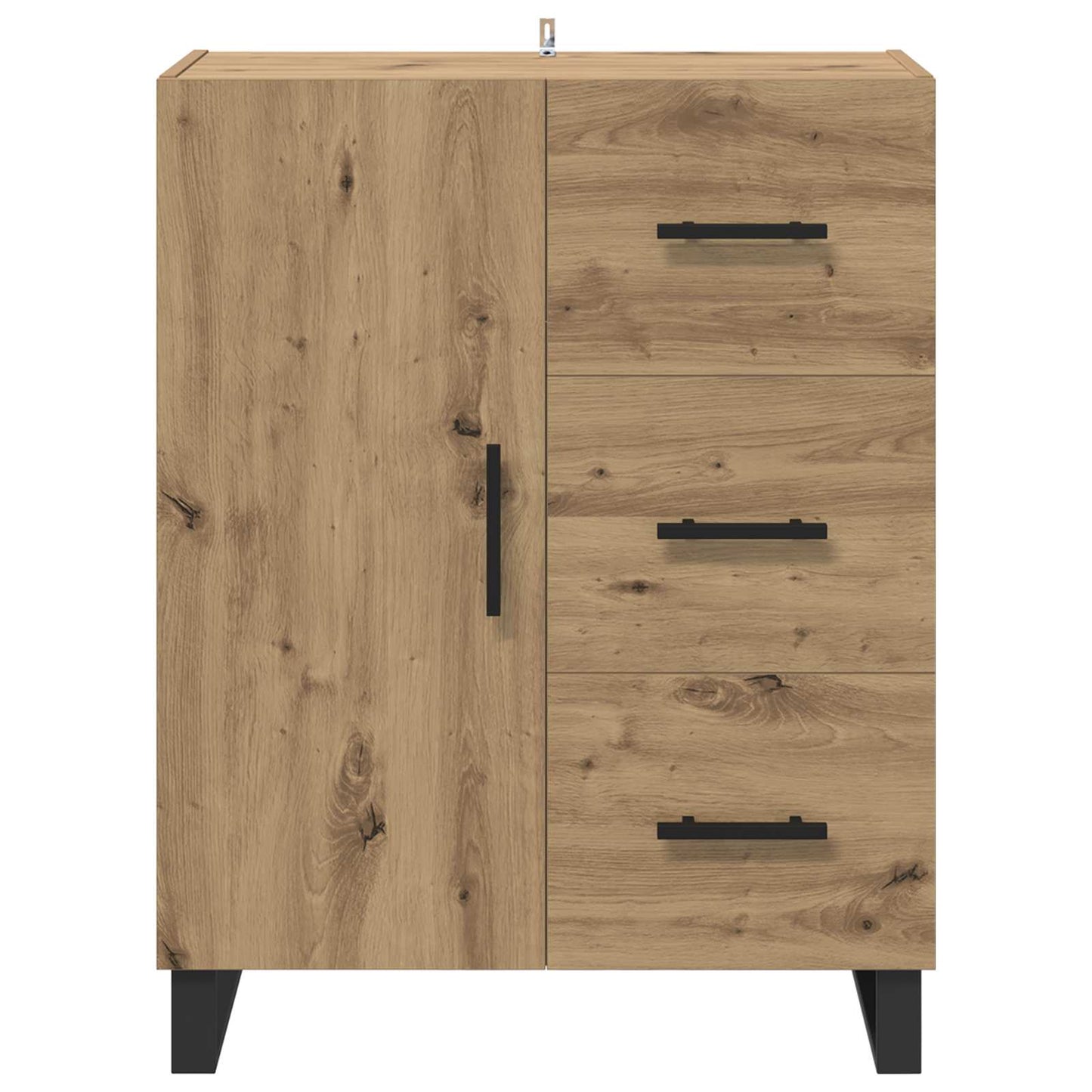 Sideboard with Drawer Artisan Oak 69.5 x 34 x 90 cm