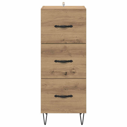 Sideboard Artisan oak 34 x 34.5 x 90 cm Engineered wood