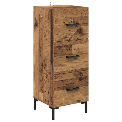 Sideboard Old Wood 34.5 x 34 x 90 cm Engineered Wood