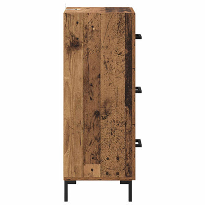 Sideboard Old Wood 34.5 x 34 x 90 cm Engineered Wood