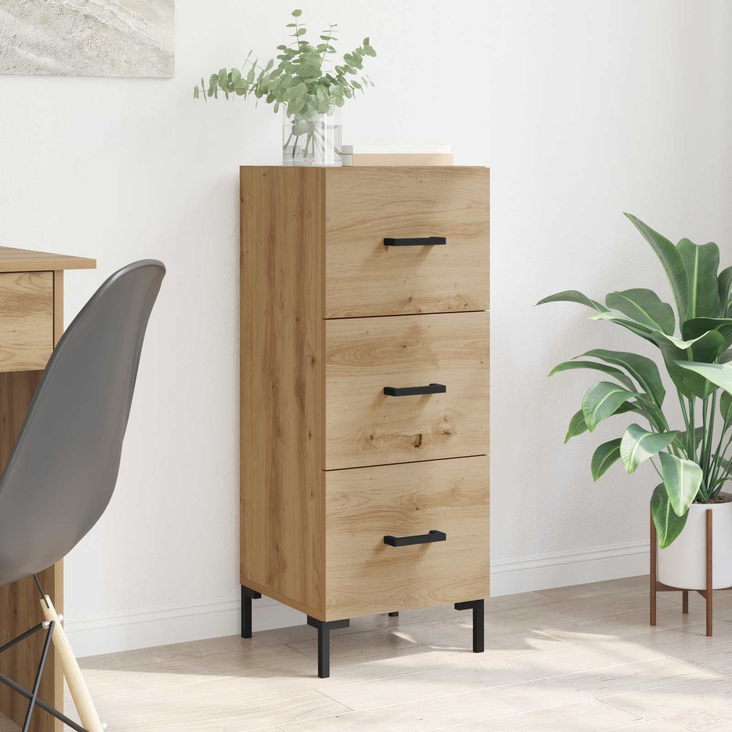 Sideboard Artisan Oak 34.5 x 34 x 90 cm Engineered Wood