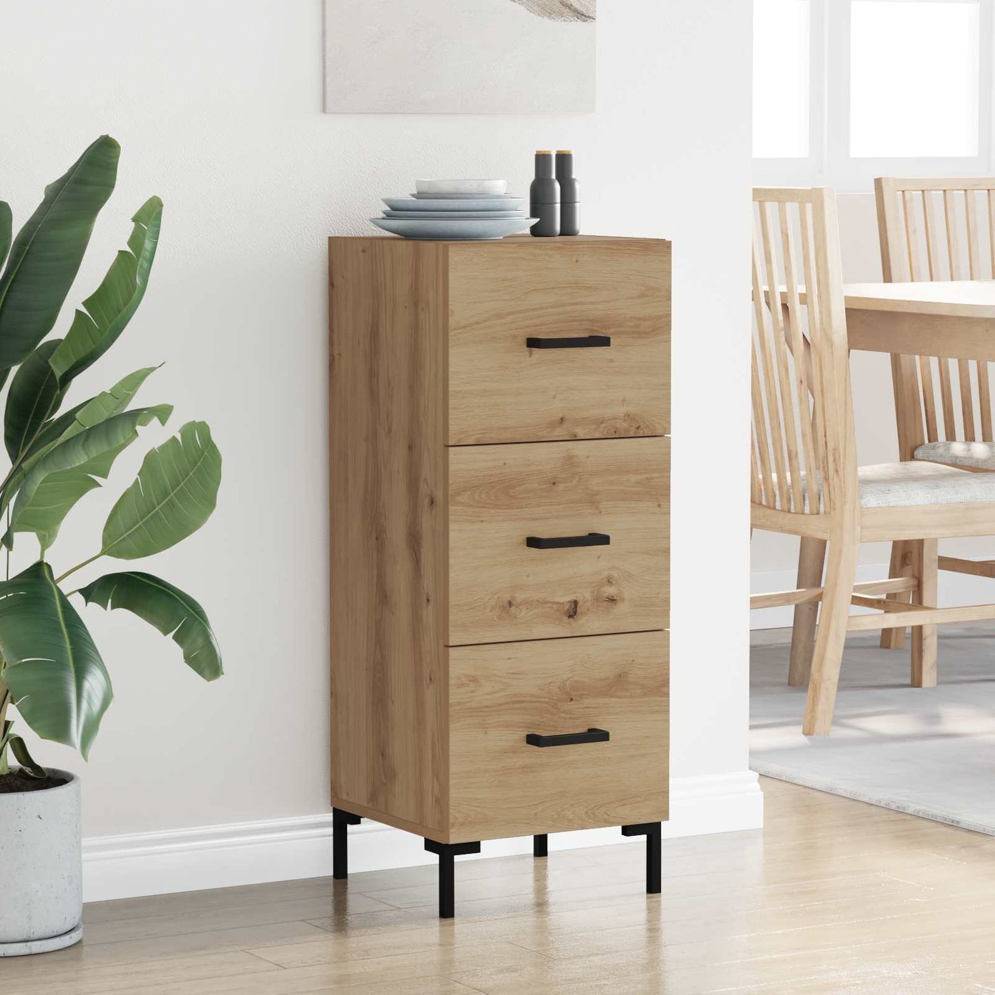 Sideboard Artisan Oak 34.5 x 34 x 90 cm Engineered Wood