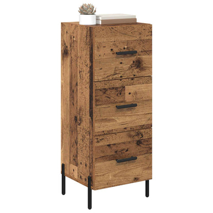 Sideboard Old wood 34 x 34.5 x 90 cm Engineered wood