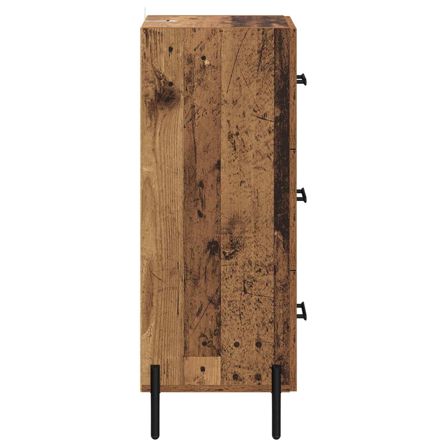 Sideboard Old wood 34 x 34.5 x 90 cm Engineered wood