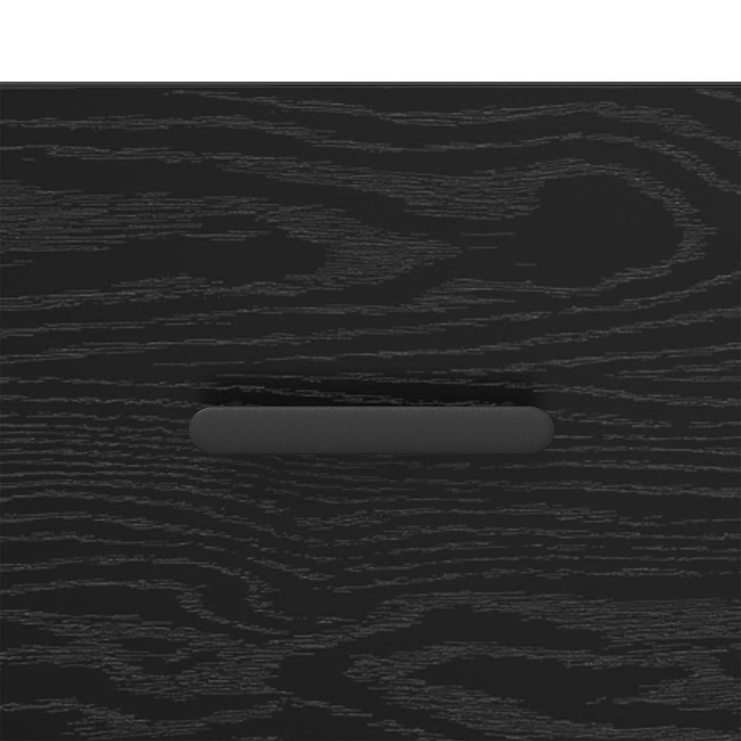 Sideboard Black oak 34 x 34.5 x 90 cm Engineered wood
