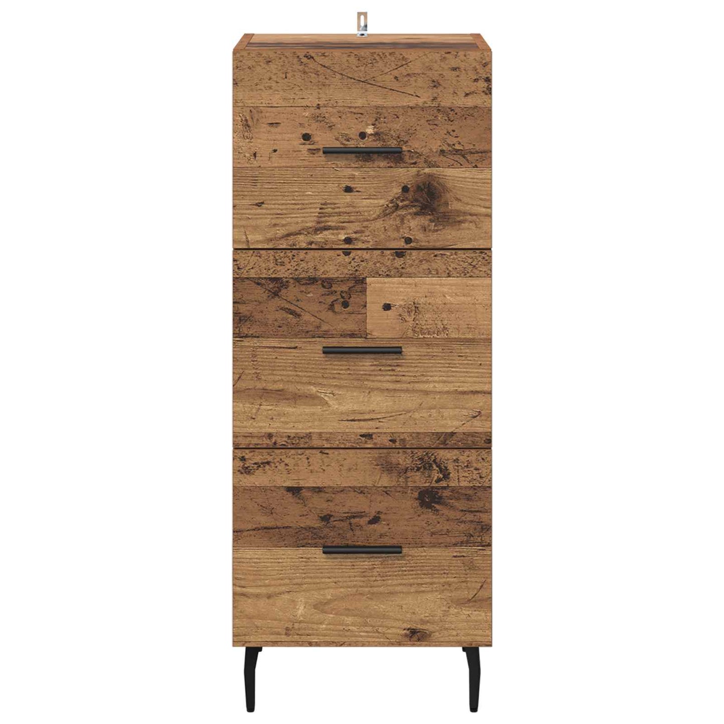 Sideboard Old wood 34 x 34.5 x 90 cm Engineered wood