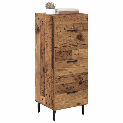 Sideboard Old wood 34 x 34.5 x 90 cm Engineered wood
