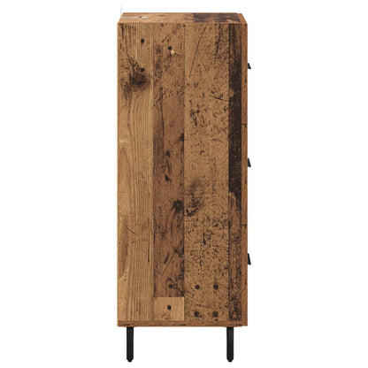 Sideboard Old wood 34 x 34.5 x 90 cm Engineered wood