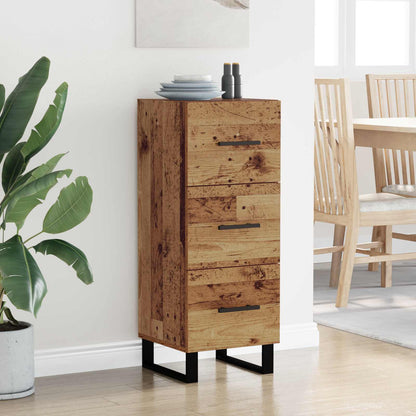 Sideboard Old Wood 34.5 x 34 x 90 cm Engineered wood