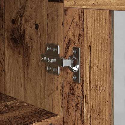 Sideboard Old wood 34 x 34.5 x 90 cm Engineered wood