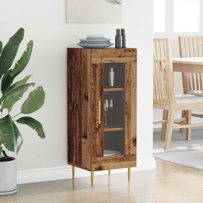 Sideboard Old wood 34 x 34.5 x 90 cm Engineered wood