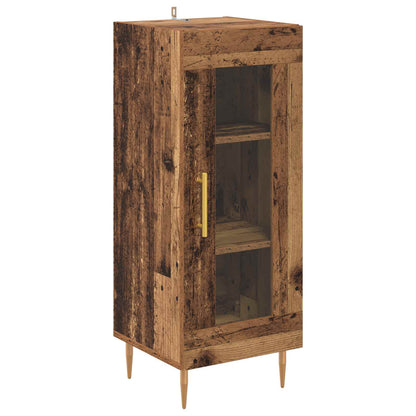 Sideboard Old wood 34 x 34.5 x 90 cm Engineered wood